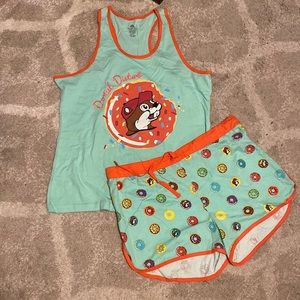 Buc-ee’s Donut Disturb Pajama Set